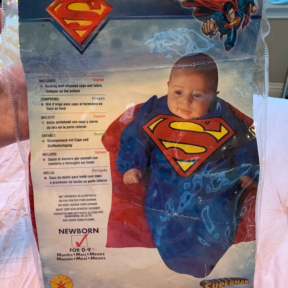 newborn superman costume